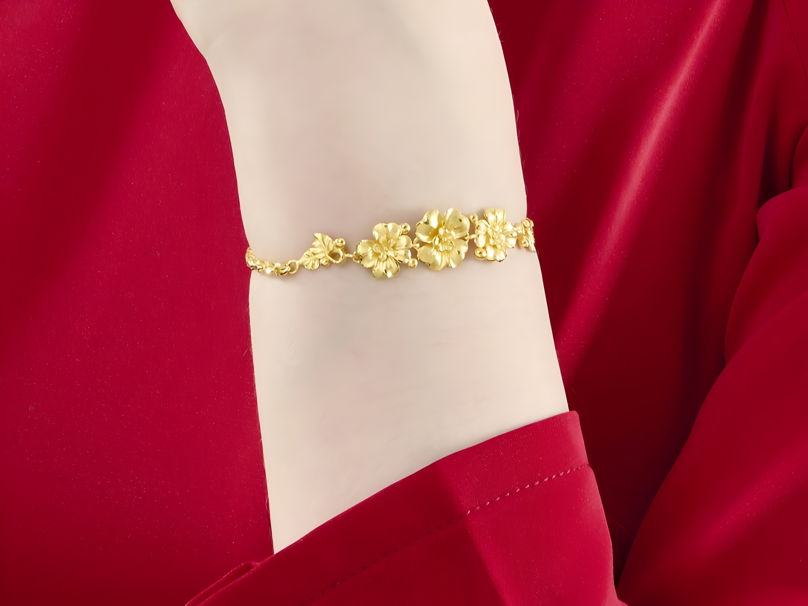 Nét đẹp văn hóa qua nghi thức trao lắc tay vàng.