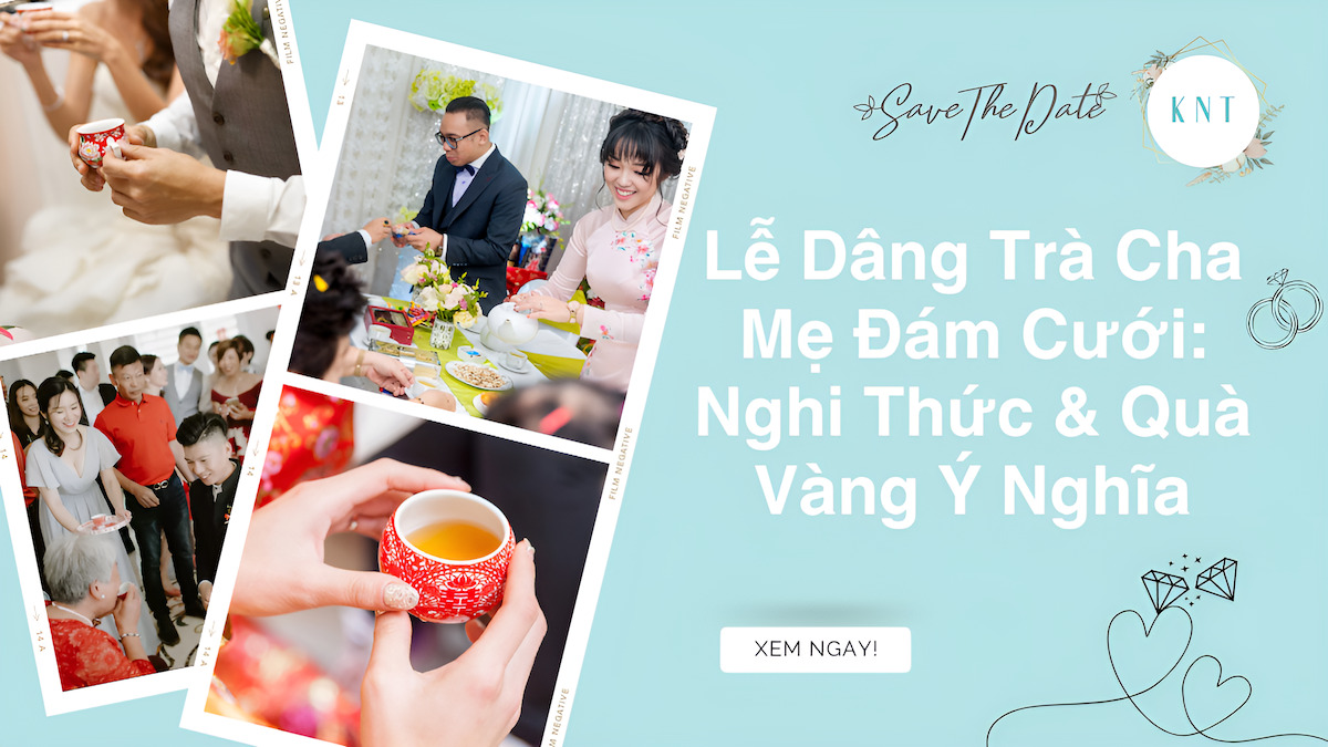 Lễ dâng trà cha mẹ đám cưới