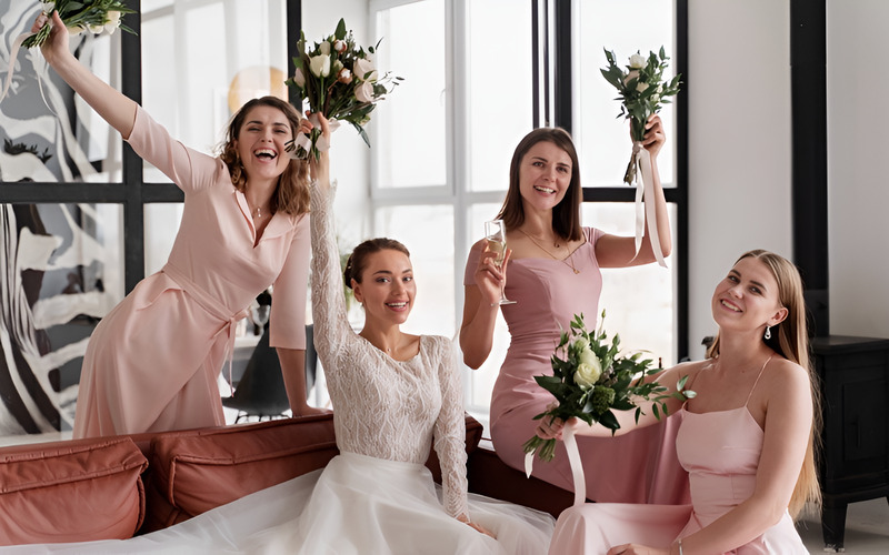 Phù dâu - Người đồng hành cùng cô dâu.