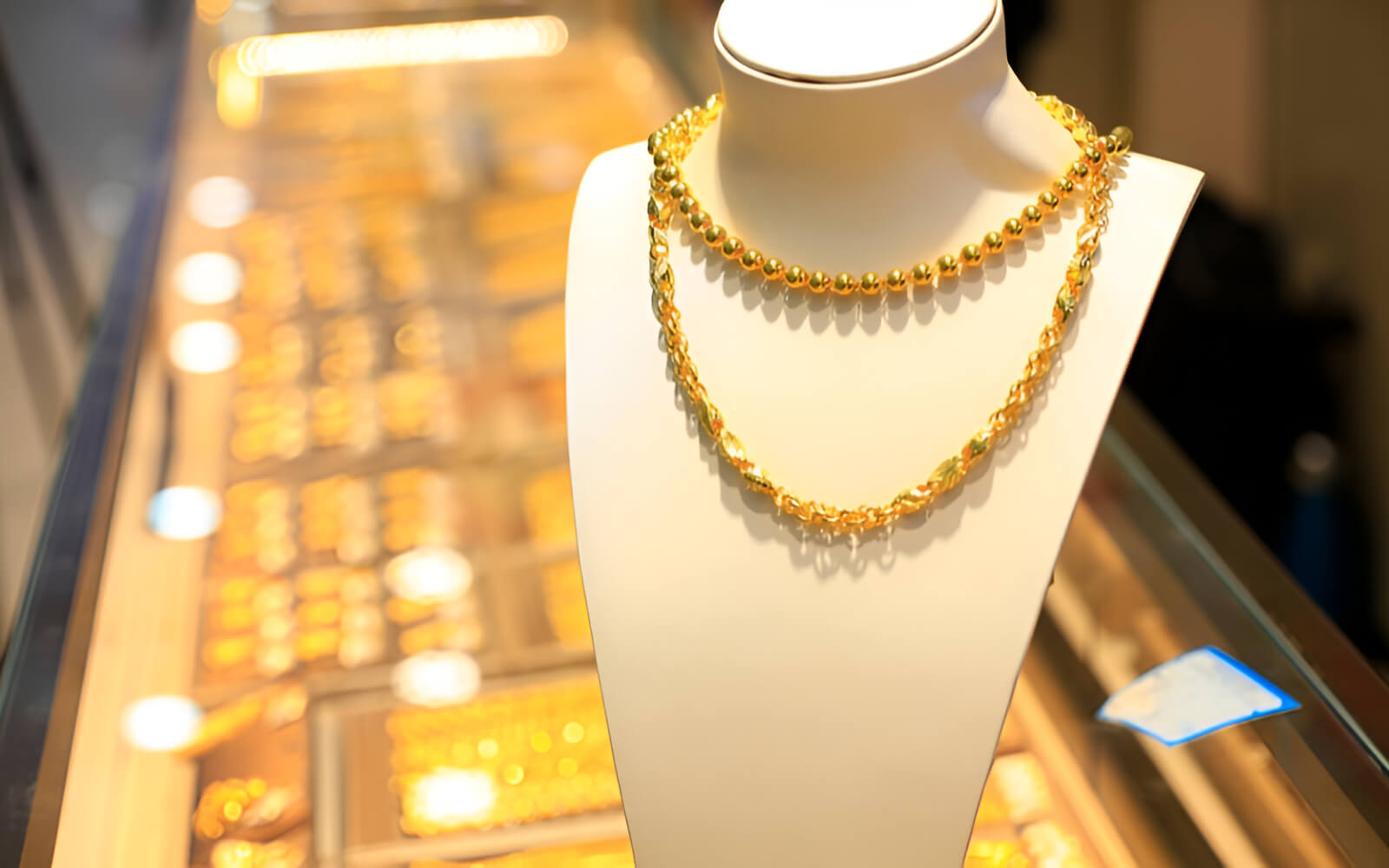 Hao vàng là sự sụt giảm trọng lượng tự nhiên của trang sức