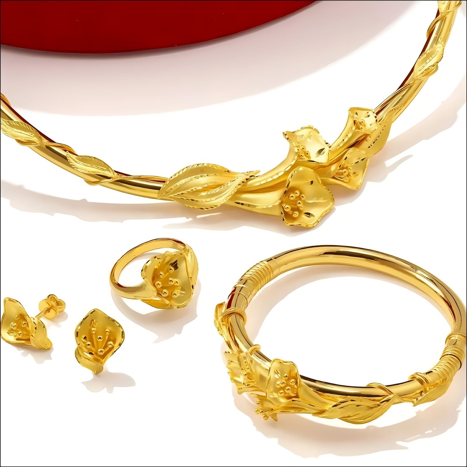 Trang sức vàng: Món quà thách cưới ý nghĩa.