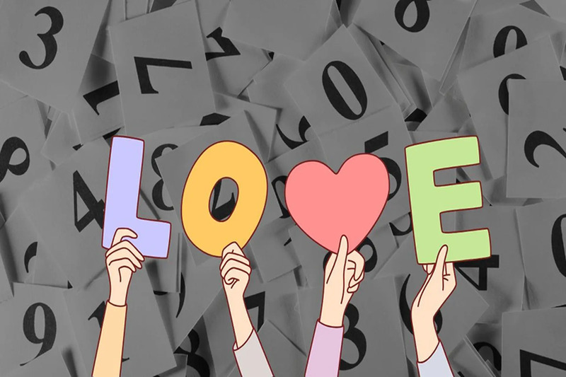 Những con số thể hiện mật mã tình yêu