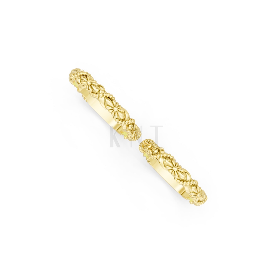 Nhẫn cưới H51 màu Vàng Gold vàng 10K/14K/18K/607 cao cấp, thanh lịch