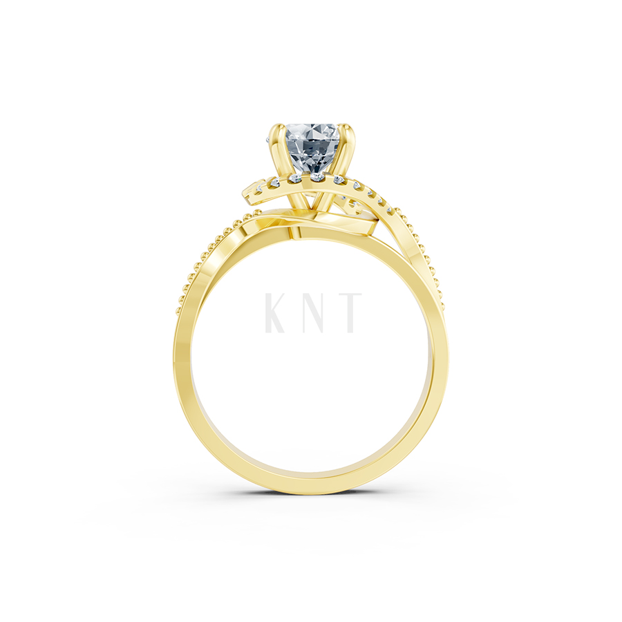 Nhẫn đính hôn Hy Lạp R367 – MOIRAI màu Vàng Gold vàng 10K/14K/18K/607 cao cấp, thanh lịch