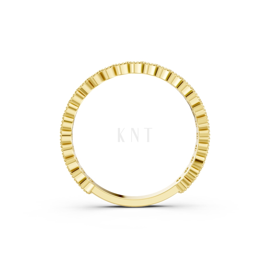 Nhẫn nữ Euro Style RNN3 màu Vàng Gold vàng 10K/14K/18K/607 cao cấp, thanh lịch