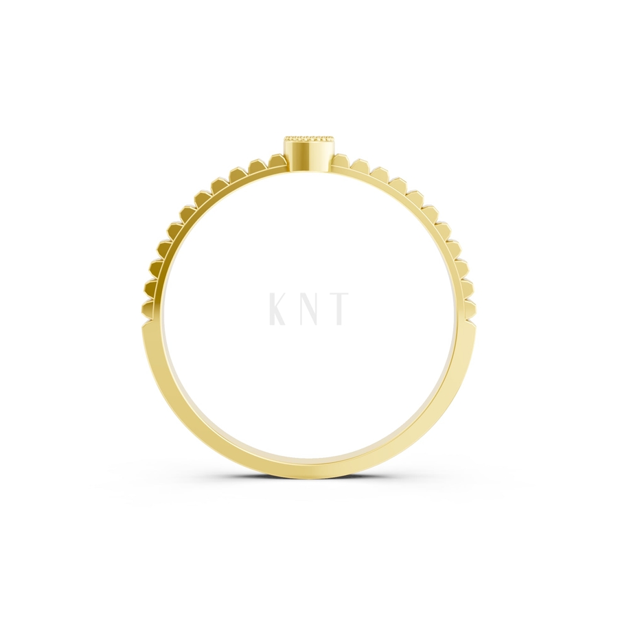 Nhẫn Nữ EURO Style – RNN38 màu Vàng Gold vàng 10K/14K/18K/607 cao cấp, thanh lịch