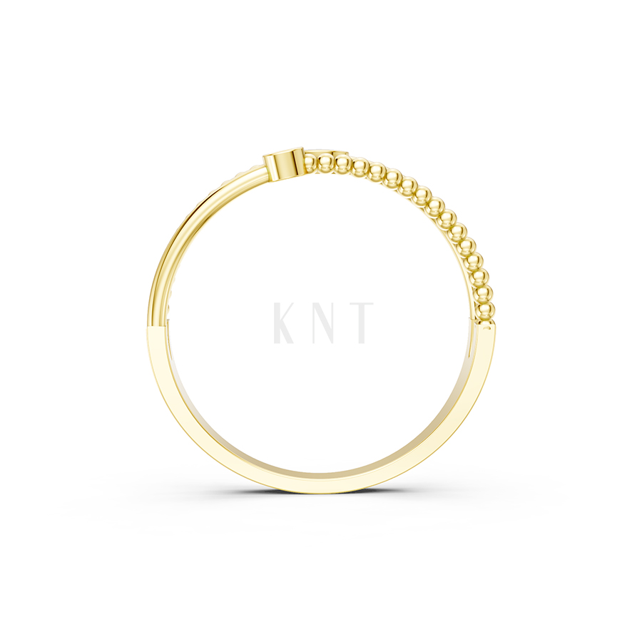 NHẪN NỮ EURO STYLE – RNN46 màu Vàng Gold thiết kế tinh xảo, độc đáo