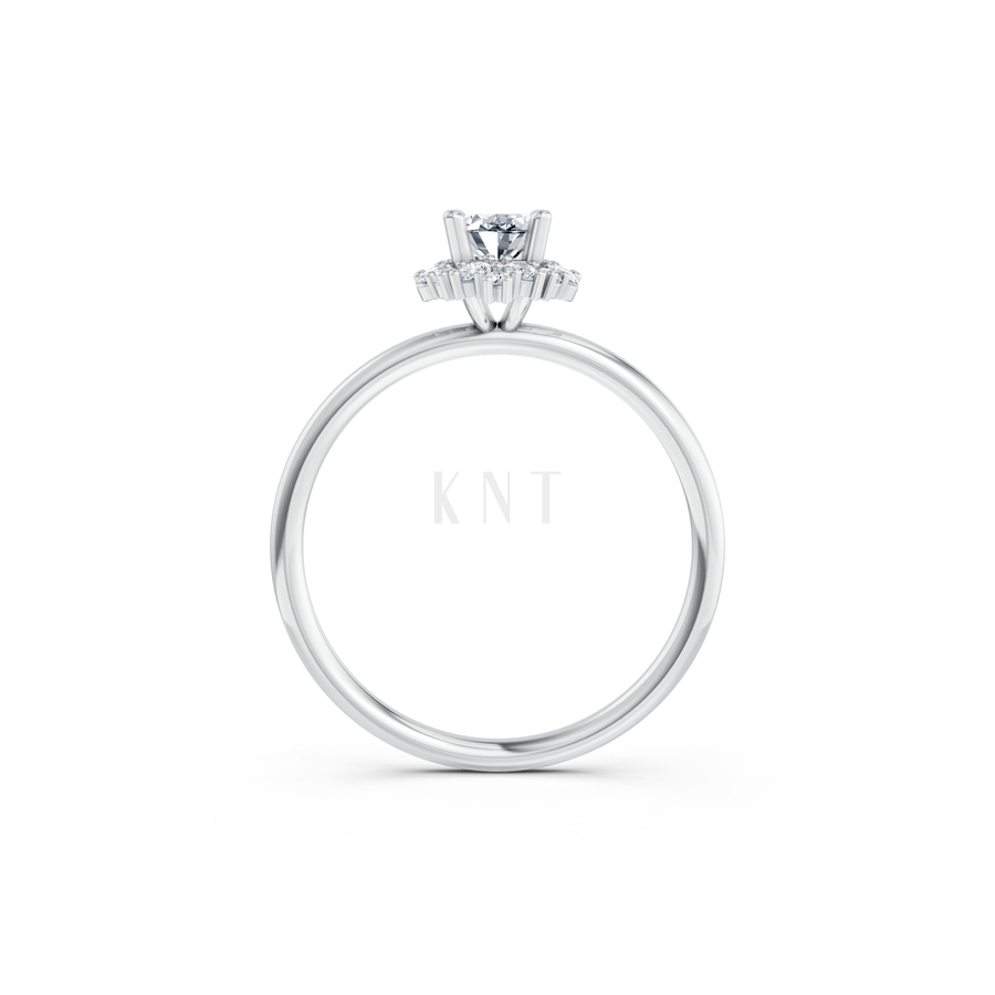 NHẪN NỮ AMERICAN STYLE – RNN52 màu vàng trắng White Gold kiểu dáng cá tính, hiện đại