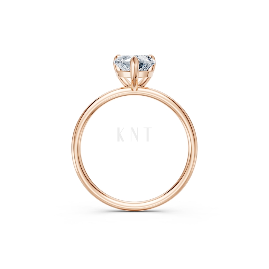 NHẪN NỮ AMERICAN STYLE – RNN55 màu vàng hồng Rose Gold vàng đẹp, họa tiết hình học, độc đáo