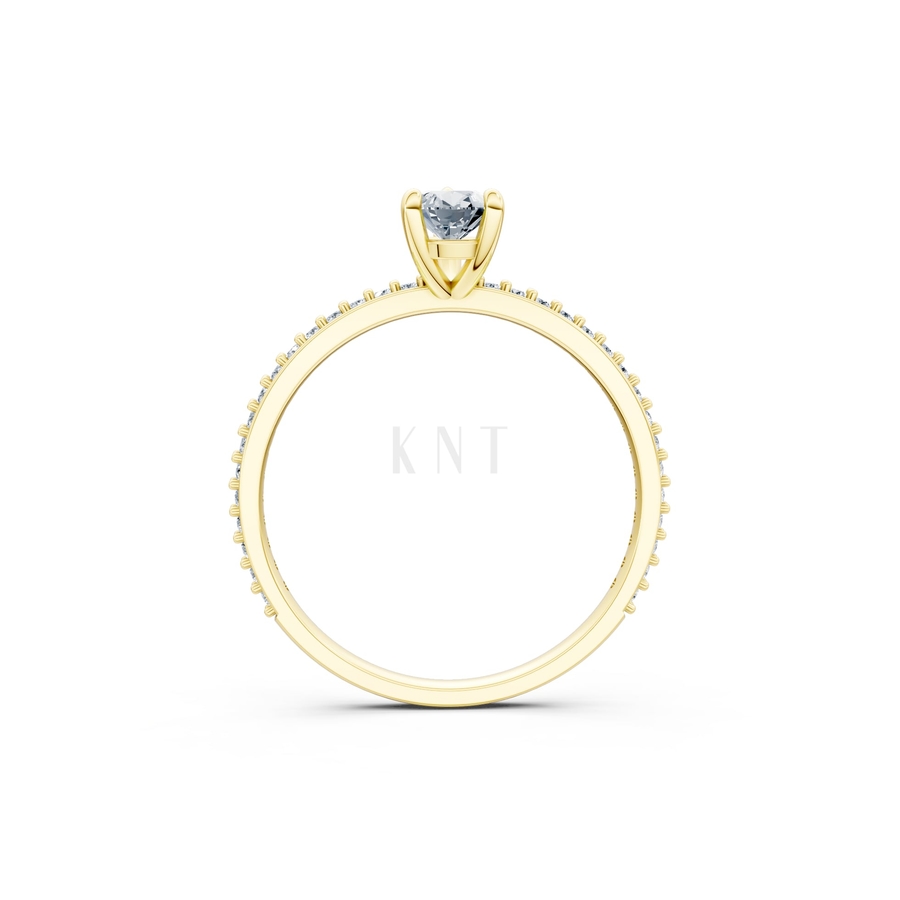 Nhẫn nữ American Style RNN57 màu Vàng Gold vàng 10K/14K/18K/607 cao cấp, thanh lịch