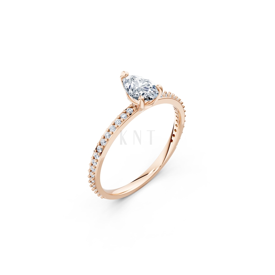 Nhẫn nữ American Style RNN57 màu vàng hồng Rose Gold họa tiết ấn tượng, cá tính