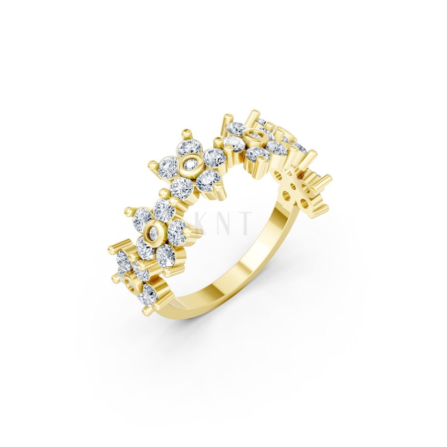 Nhẫn Nữ EURO Style RNN6 màu Vàng Gold thiết kế tinh tế, sang trọng