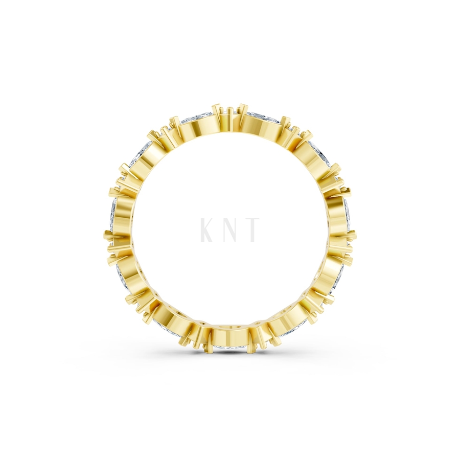 NHẪN NỮ EURO STYLE – RNN69 màu Vàng Gold vàng 10K/14K/18K/607 cao cấp, thanh lịch