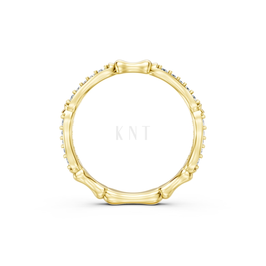 NHẪN NỮ EURO STYLE – RNN73 màu Vàng Gold vàng 10K/14K/18K/607 cao cấp, thanh lịch