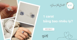 Kim cương 1 carat bằng bao nhiêu ly? Bảng quy đổi chi tiết