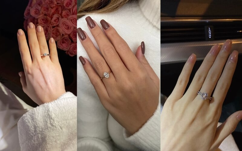 Chọn kiểu nhẫn cầu hôn phù hợp với bàn tay nàng
