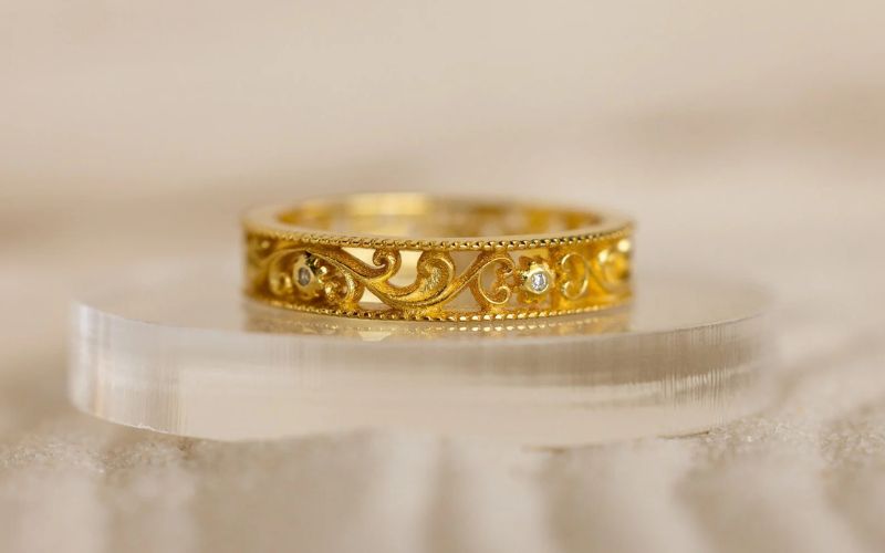 Vẻ đẹp của trang sức Filigree vàng nằm ở sự độc đáo và thanh tao