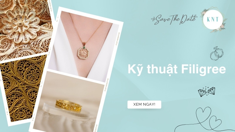 Kỹ thuật Filigree là gì? Ứng dụng trong chế tác trang sức