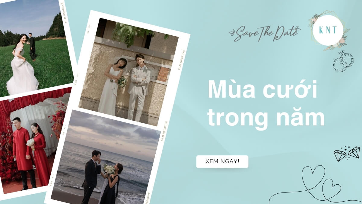 Mùa cưới trong năm