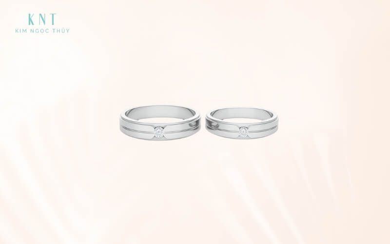 Cặp nhẫn cưới E329
