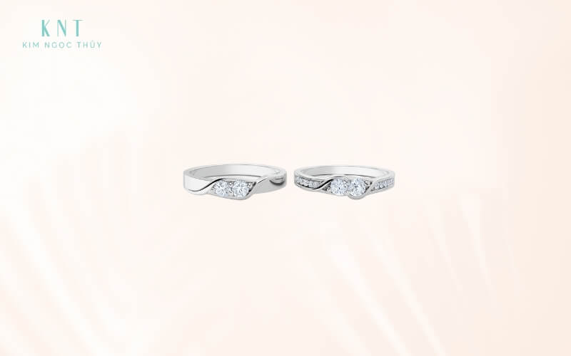 Cặp nhẫn cưới A129