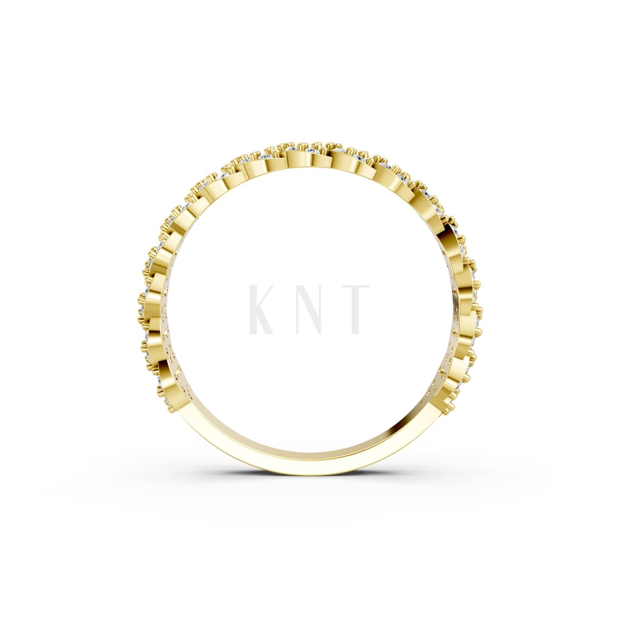 Nhẫn Nữ EURO Style RNN10 Vàng Gold vàng 10K/14K/18K/607 cao cấp, thanh lịch