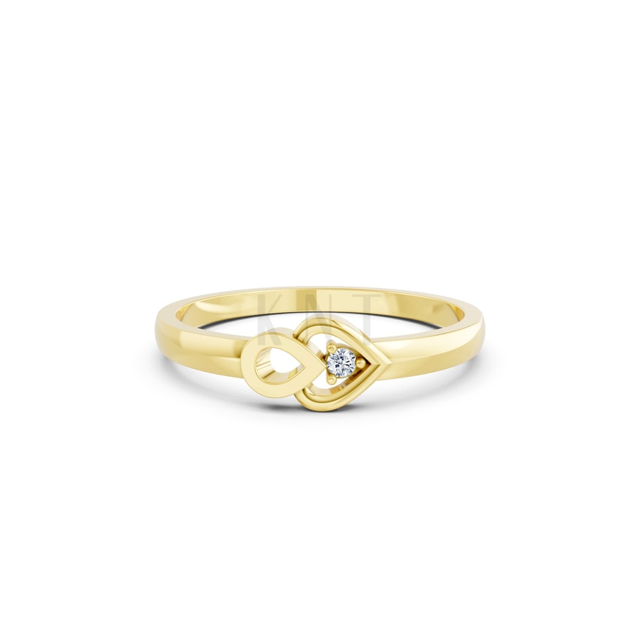 Nhẫn Nữ EURO Style RNN18 Vàng Gold thiết kế tinh xảo, độc đáo