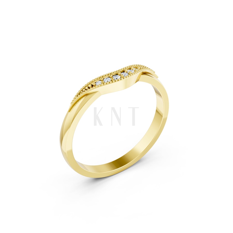 Nhẫn Nữ EURO Style RNN27 Vàng Gold thiết kế tinh tế, sang trọng