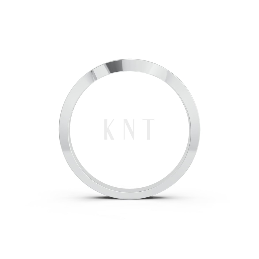 Nhẫn Nữ EURO Style RNN28 vàng trắng White Gold vàng sáng, đường nét sắc sảo, tinh tế