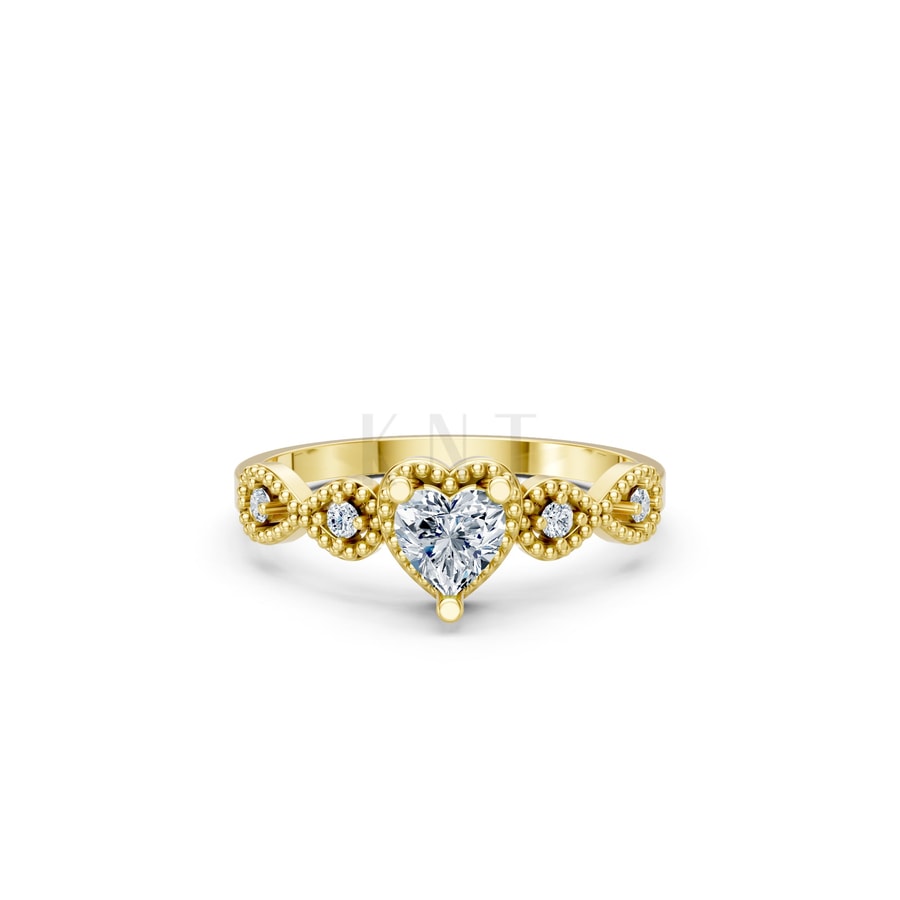 Nhẫn Nữ EURO Style RNN7 Vàng Gold thiết kế tinh xảo, độc đáo