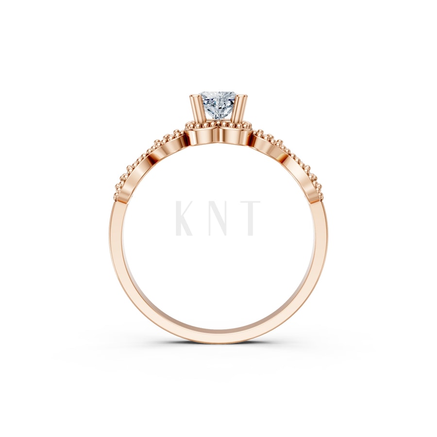 Nhẫn Nữ EURO Style RNN7 vàng hồng Rose Gold phong cách trẻ trung, nổi bật