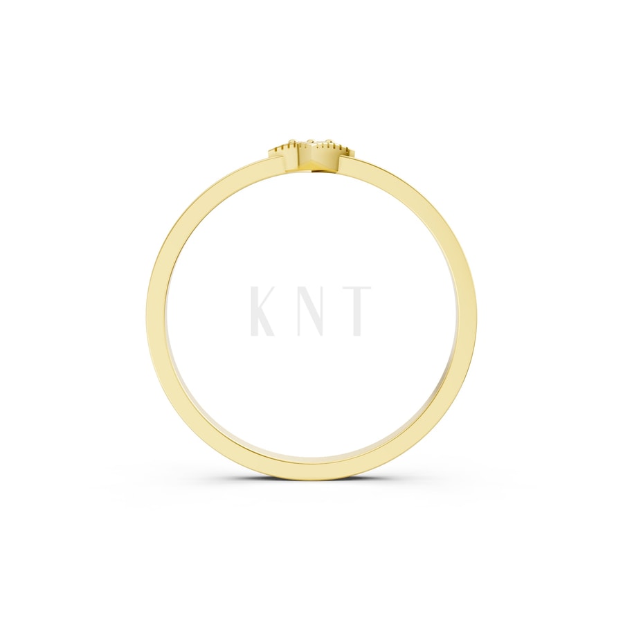 Nhẫn Nữ EURO Style RNN8 Vàng Gold thiết kế phá cách, sang trọng