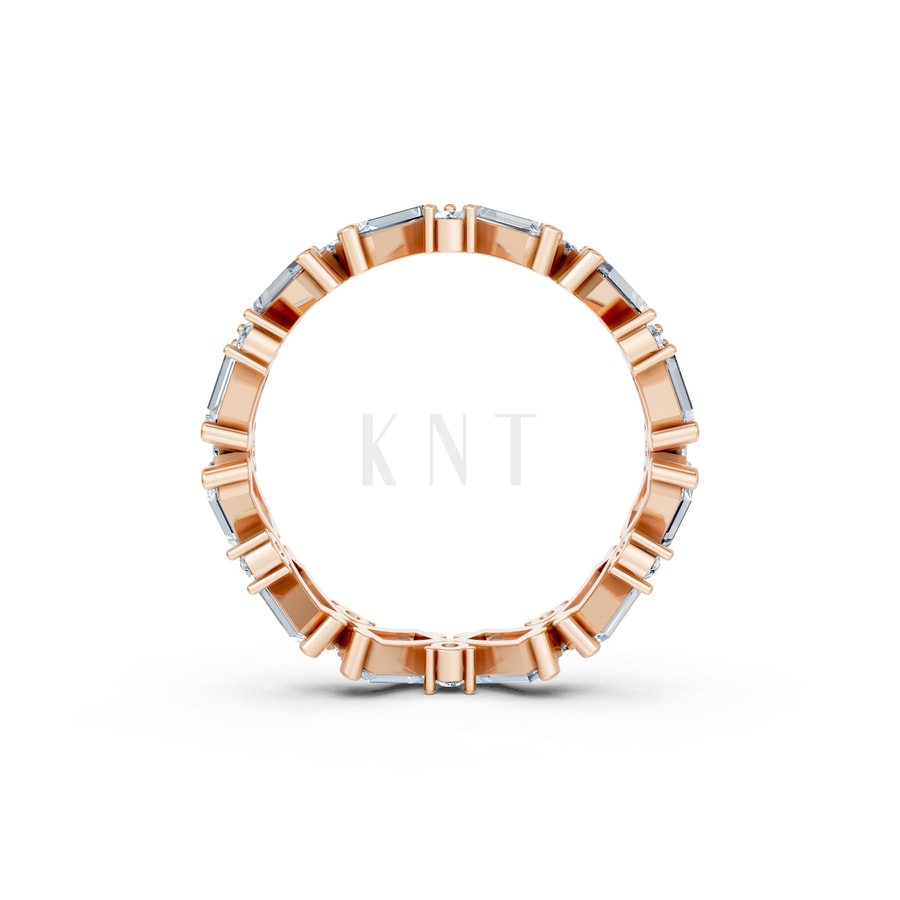 Nhẫn Vĩnh Cửu- RNN68 vàng hồng Rose Gold phong cách trẻ trung, nổi bật