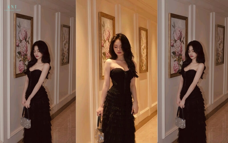 Váy đen sang trọng