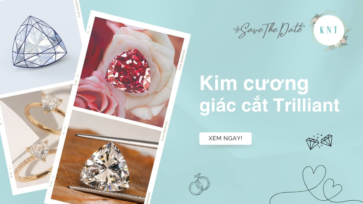 Kim cương giác cắt Trilliant là gì? Có gì đặc biệt? Vẻ đẹp của kim cương tam giác