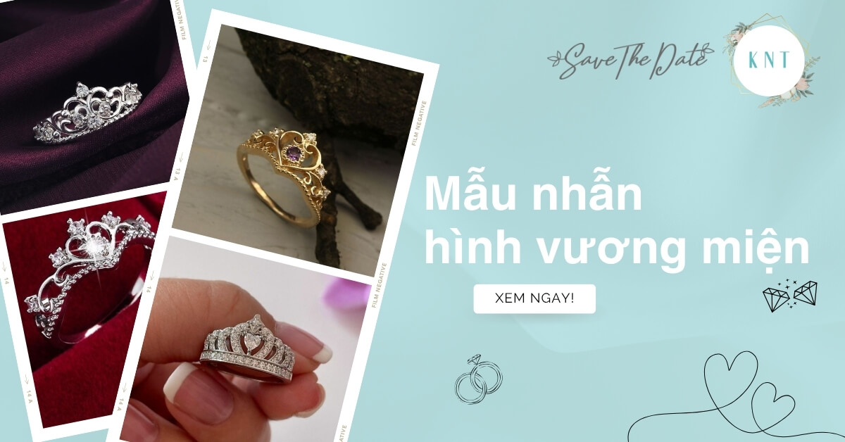 Mẫu nhẫn hình vương miện