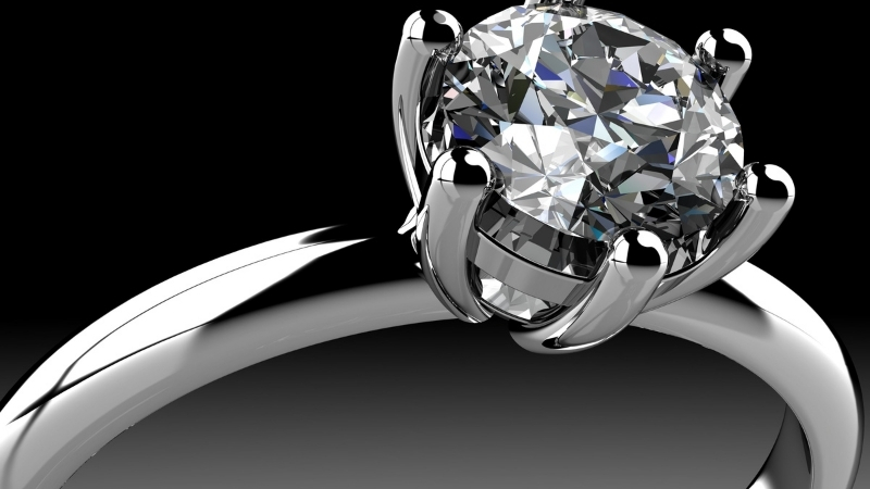 Nhẫn 1 hột là mẫu nhẫn có thiết kế đơn giản