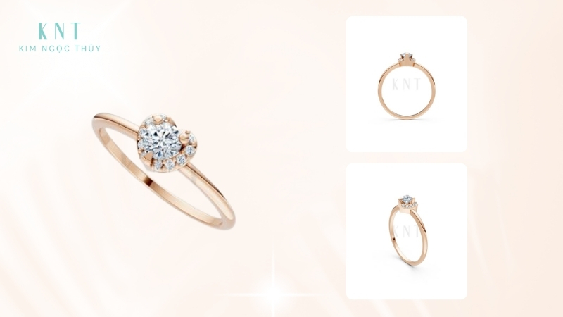 Nhẫn cầu hôn R453