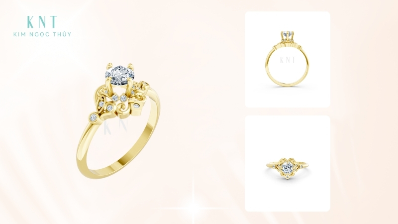 Nhẫn cầu hôn Hy Lạp R365 – HERA