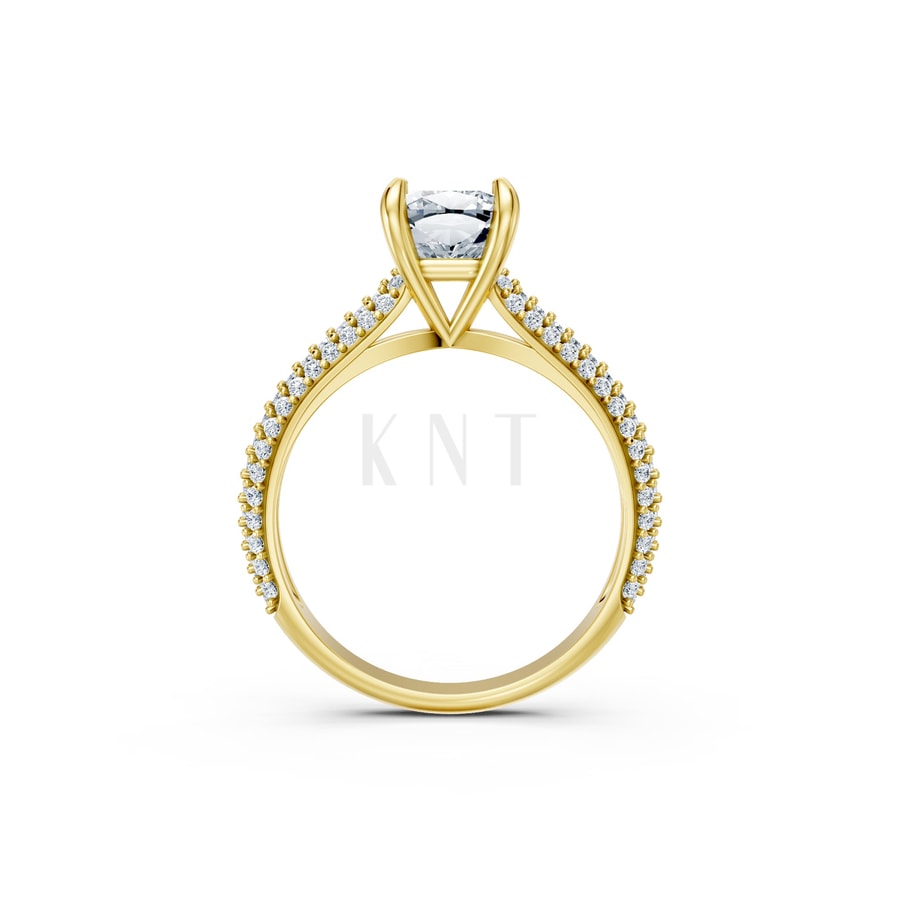 Nhẫn đính hôn đá Moissanite RM15 – ALEXA Vàng Gold vàng 10K/14K/18K/607 cao cấp, thanh lịch
