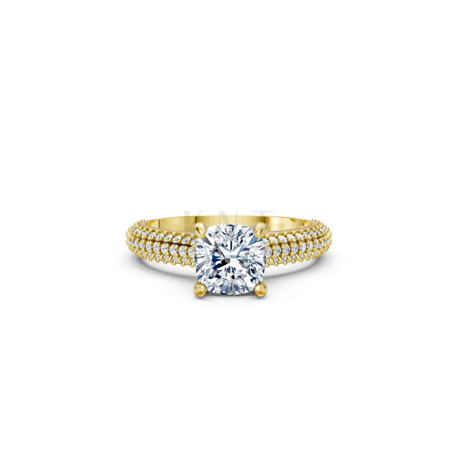 Nhẫn đính hôn đá Moissanite RM15 – ALEXA Vàng Gold thiết kế tinh xảo, độc đáo