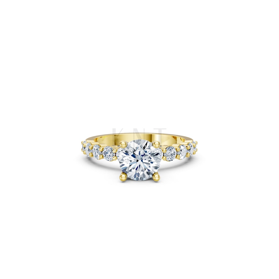 Nhẫn đính hôn đá Moissanite RM21 – ANTONELLA Vàng Gold thiết kế tinh xảo, độc đáo