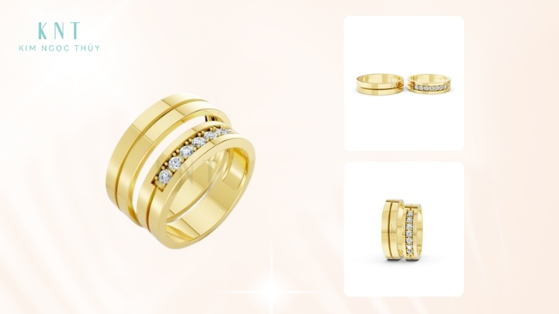 Nhẫn cưới A222