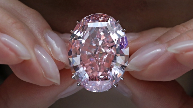 The CTF Pink Star Diamond Ring