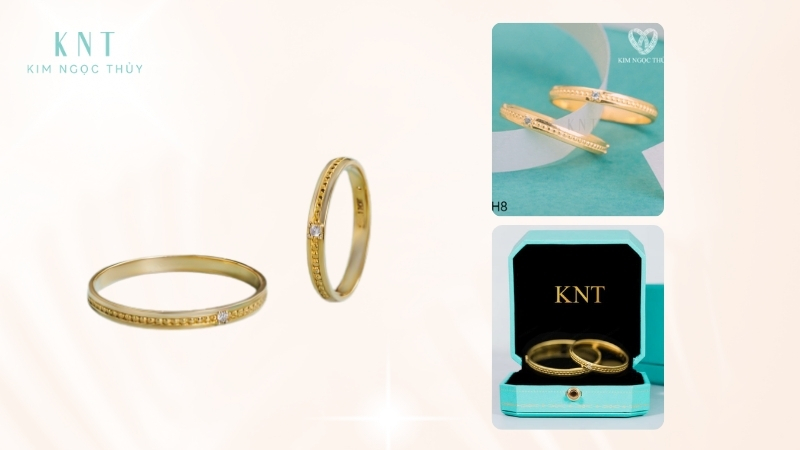 Nhẫn cưới H8