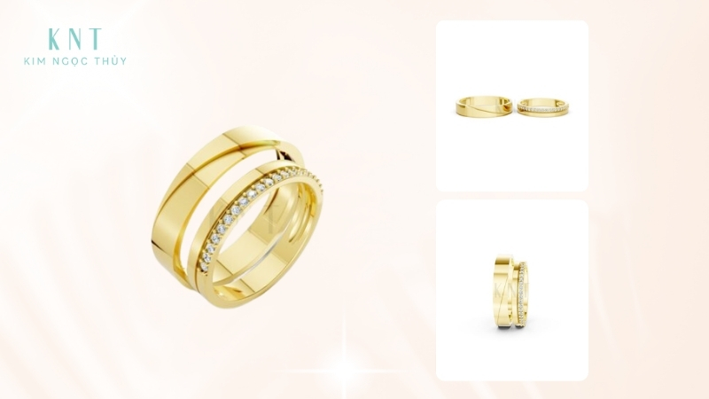 Nhẫn cưới A245