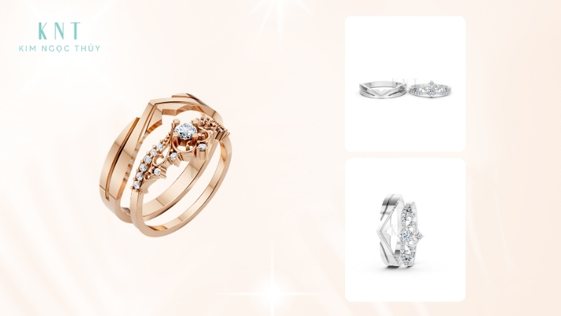 Nhẫn cưới A199