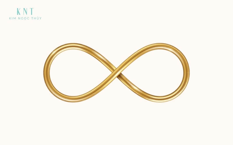 Biểu tượng vô cực thể hiện sự gắn kết, tình yêu vĩnh cửu