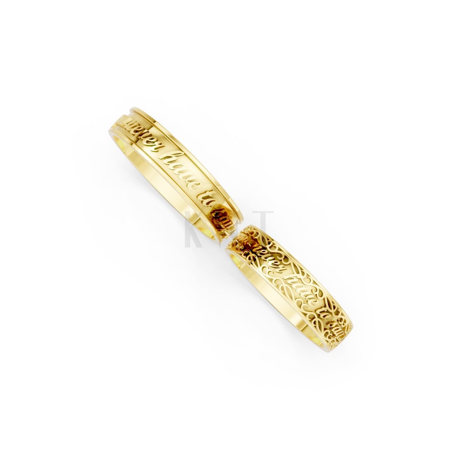 Nhẫn cưới TG24 Vàng Gold thiết kế phá cách, sang trọng