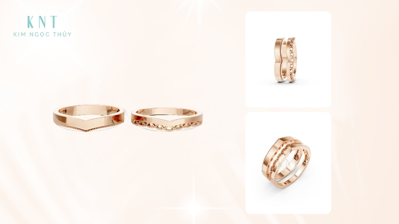 Nhẫn cưới A206